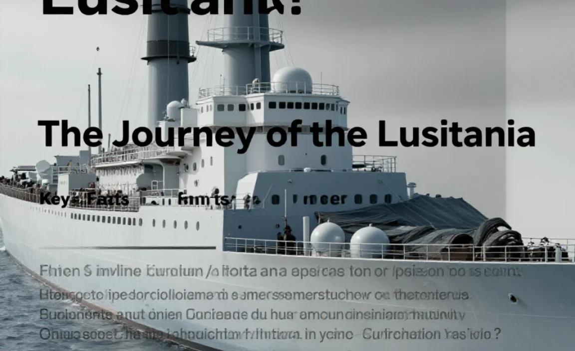 The Journey of the Lusitania