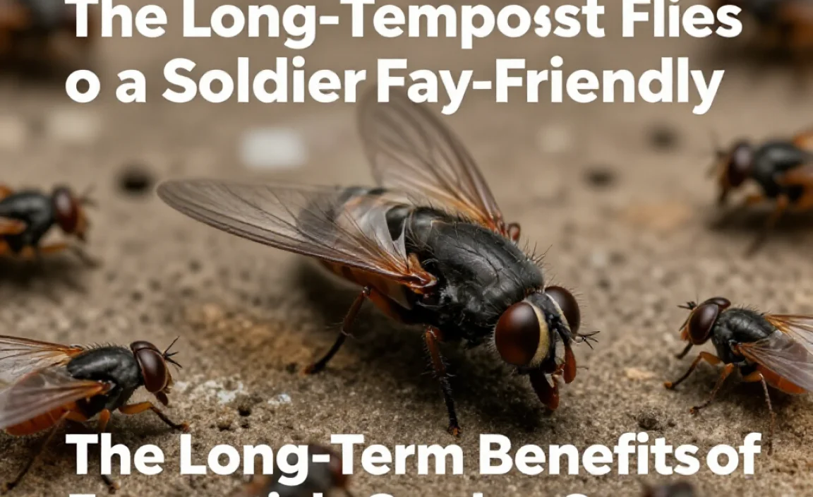 The Long-Term Benefits of a Soldier Fly-Friendly Compost System