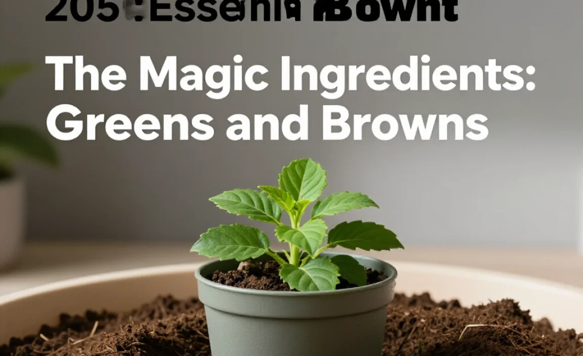 The Magic Ingredients: Greens and Browns