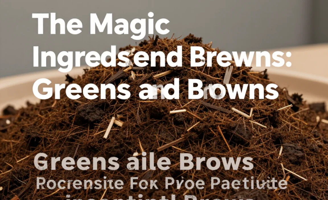 The Magic Ingredients: Greens and Browns