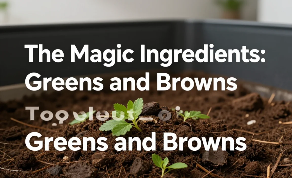 The Magic Ingredients: Greens and Browns