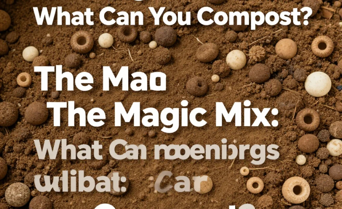 The Magic Mix: What Can You Compost?