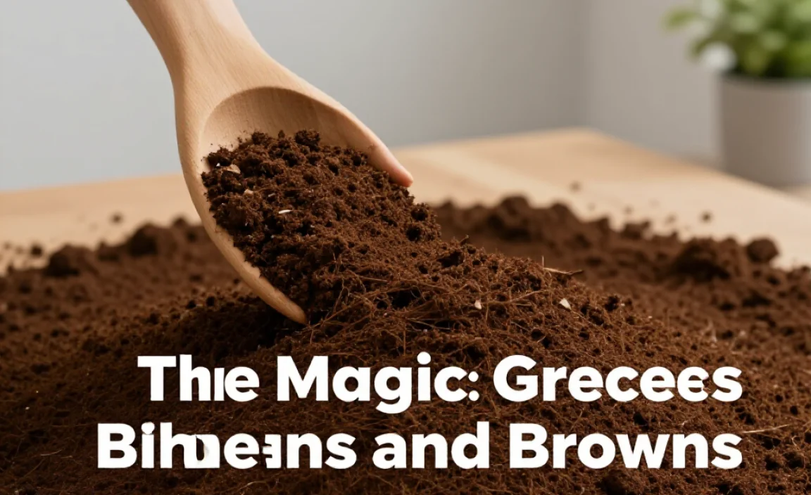 The Magic Ratio: Balancing Greens and Browns