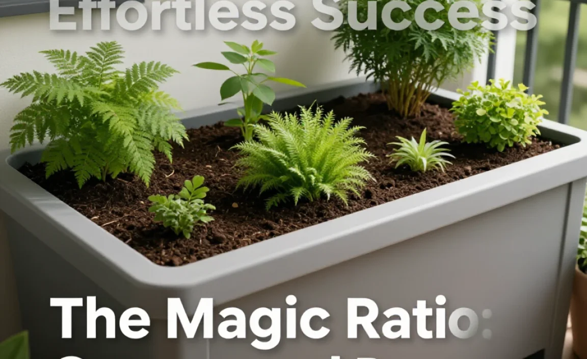 The Magic Ratio: Greens and Browns