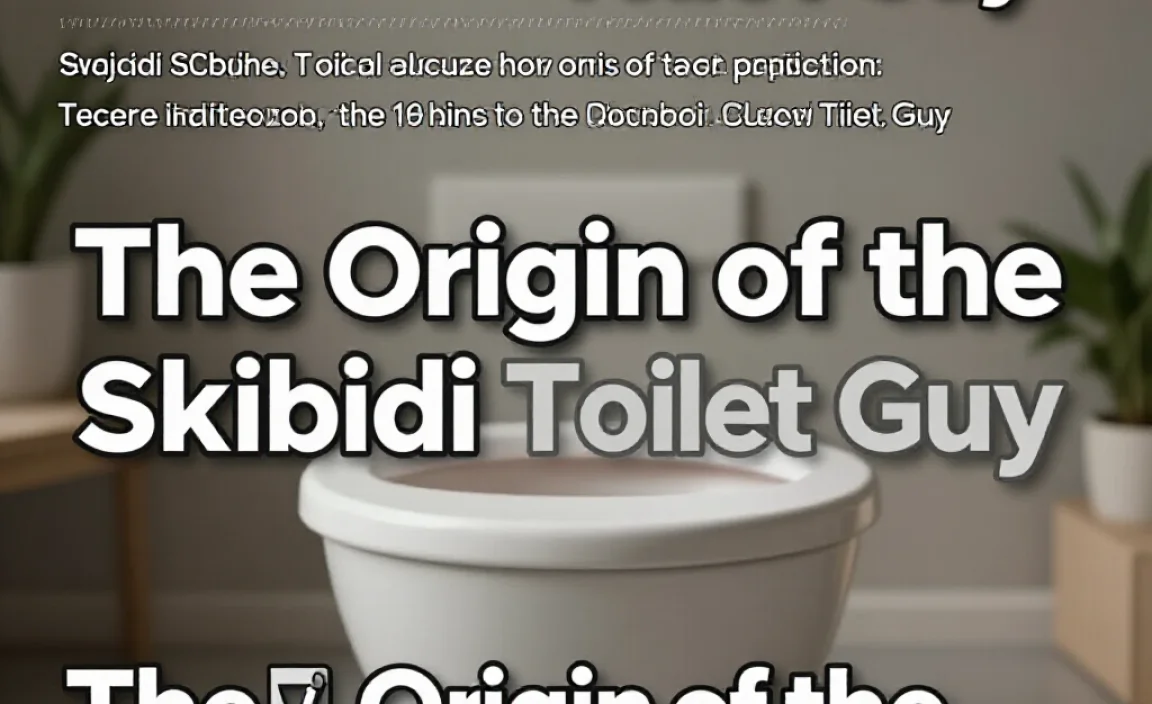 The Origin of the Skibidi Toilet Guy