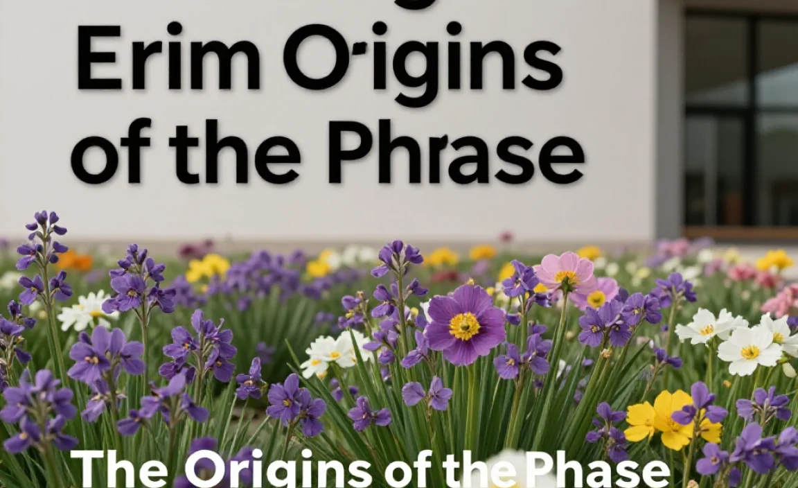 The Origins of the Phrase