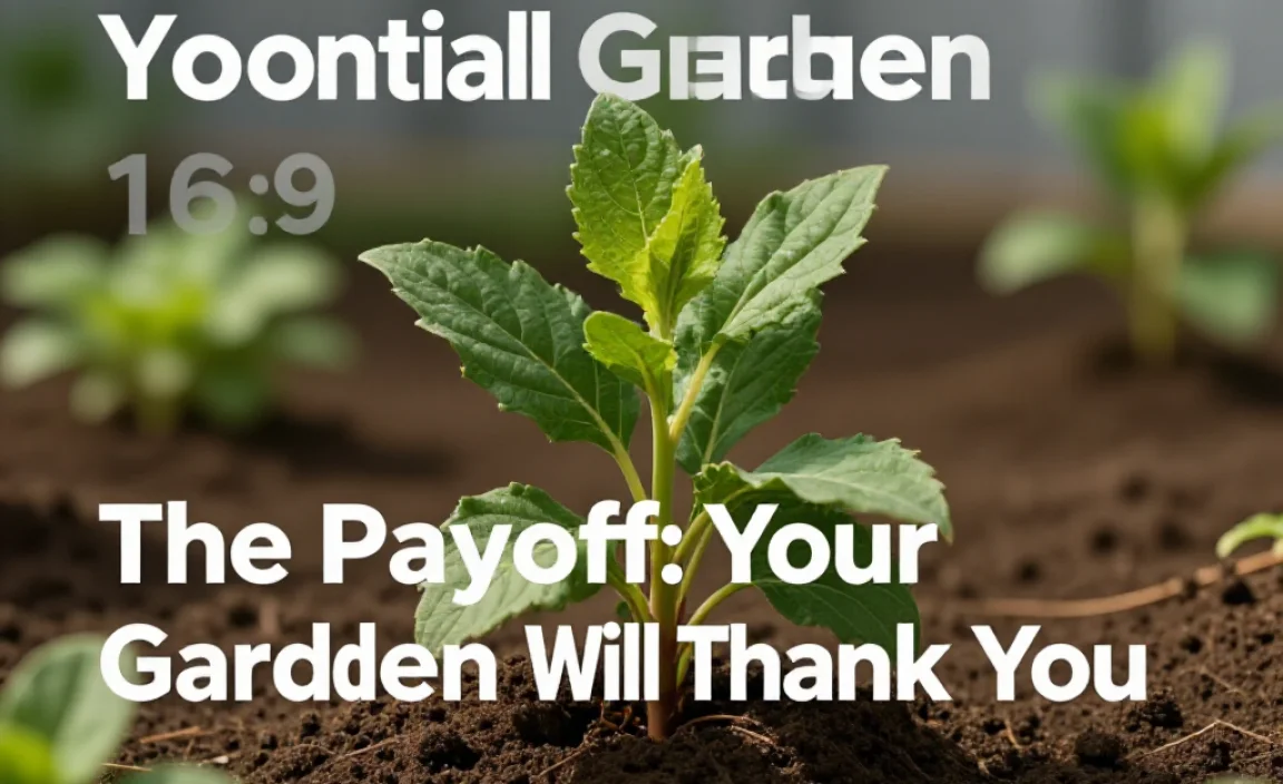 The Payoff: Your Garden Will Thank You
