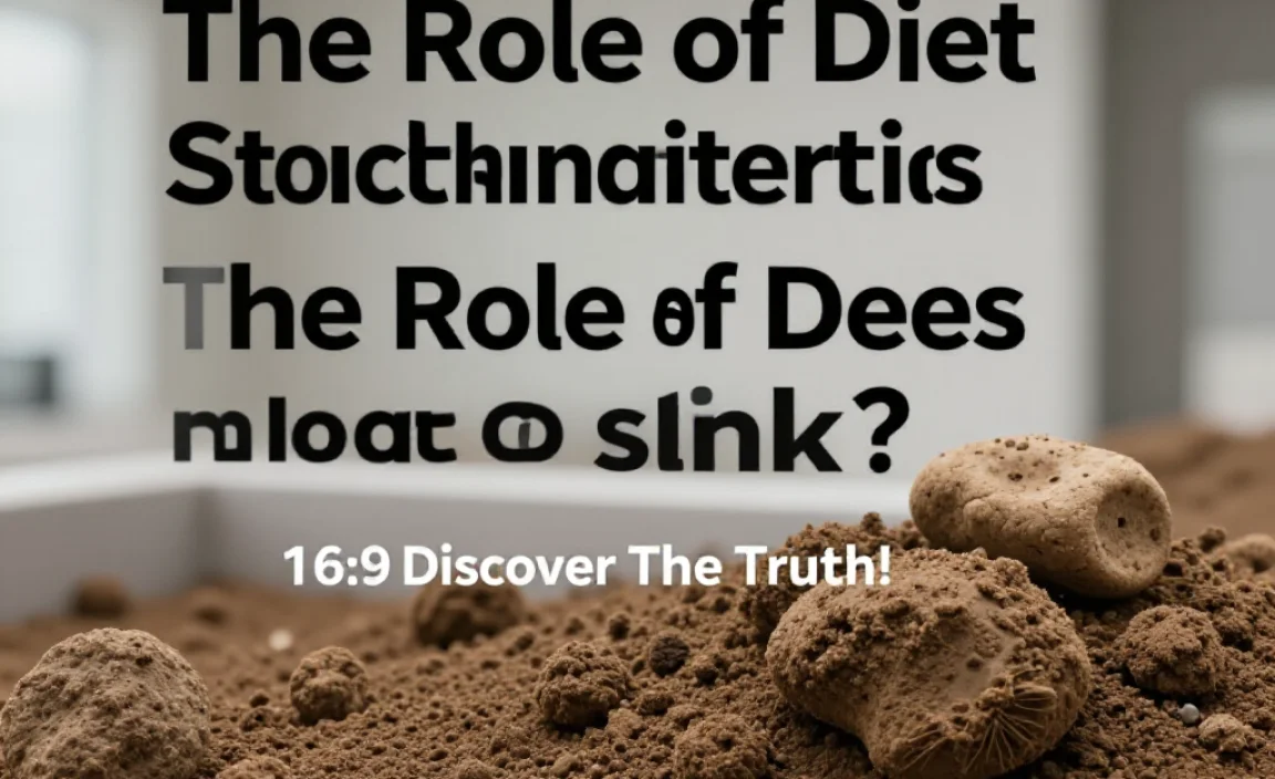 The Role of Diet in Stool Characteristics