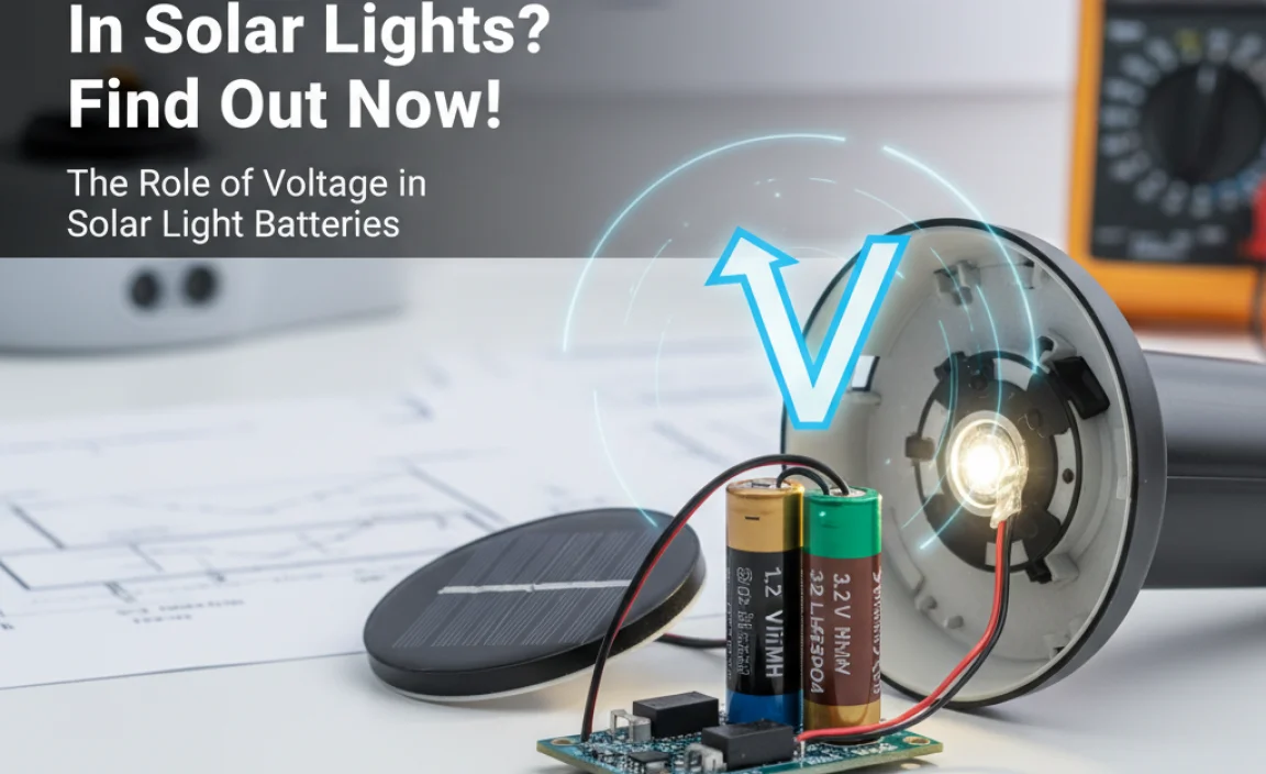 The Role of Voltage in Solar Light Batteries
