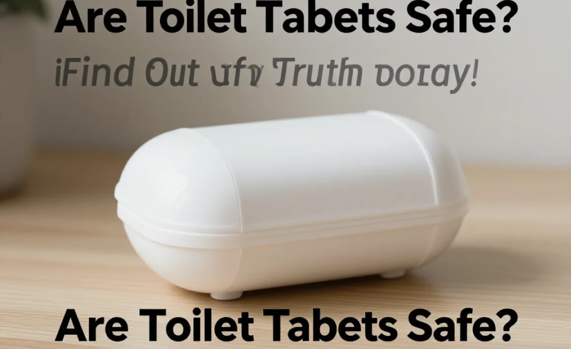 The Safety of Toilet Tablets for Plumbing Systems