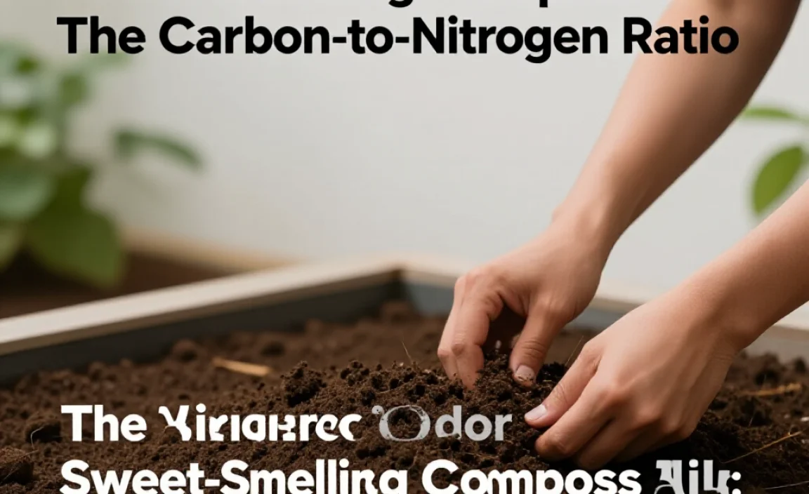 The Science Behind a Sweet-Smelling Compost Pile: The Carbon-to-Nitrogen Ratio