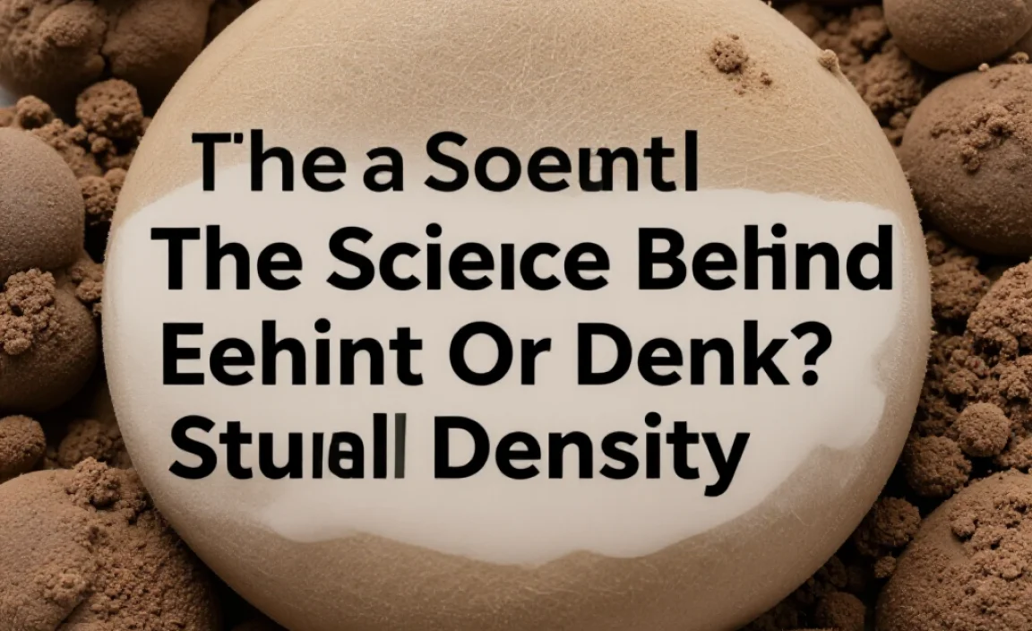 The Science Behind Stool Density