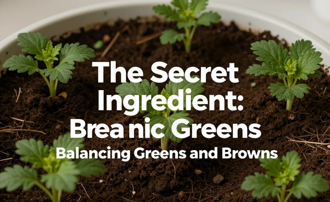 The Secret Ingredient: Balancing Greens and Browns