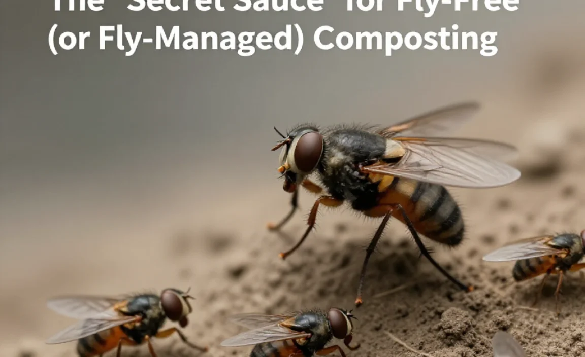 The &ldquo;Secret Sauce&rdquo; for Fly-Free (or Fly-Managed) Composting