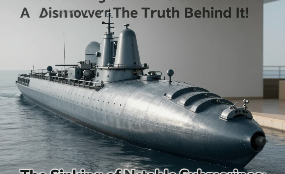 The Sinking of Notable Submarines: A Contextual Background