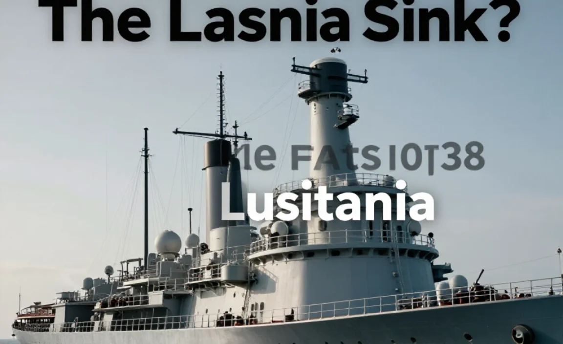 The Sinking of the Lusitania