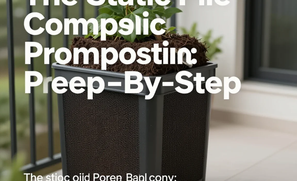 The Static Pile Composting Process: Step-by-Step