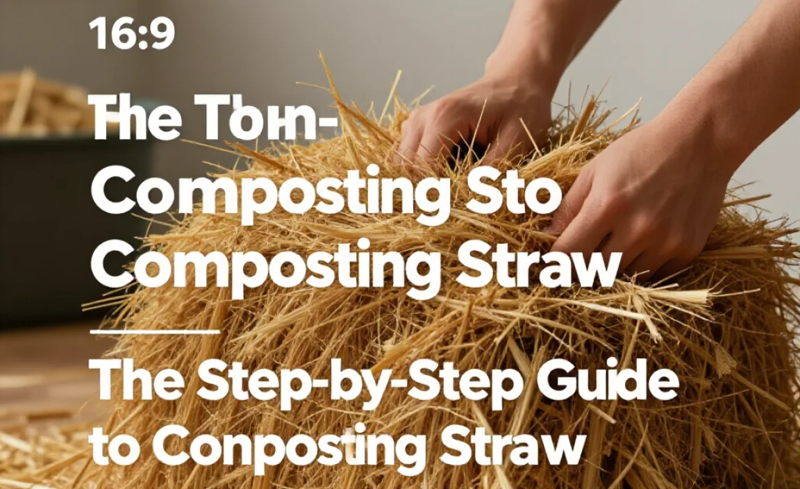The Step-by-Step Guide to Composting Straw