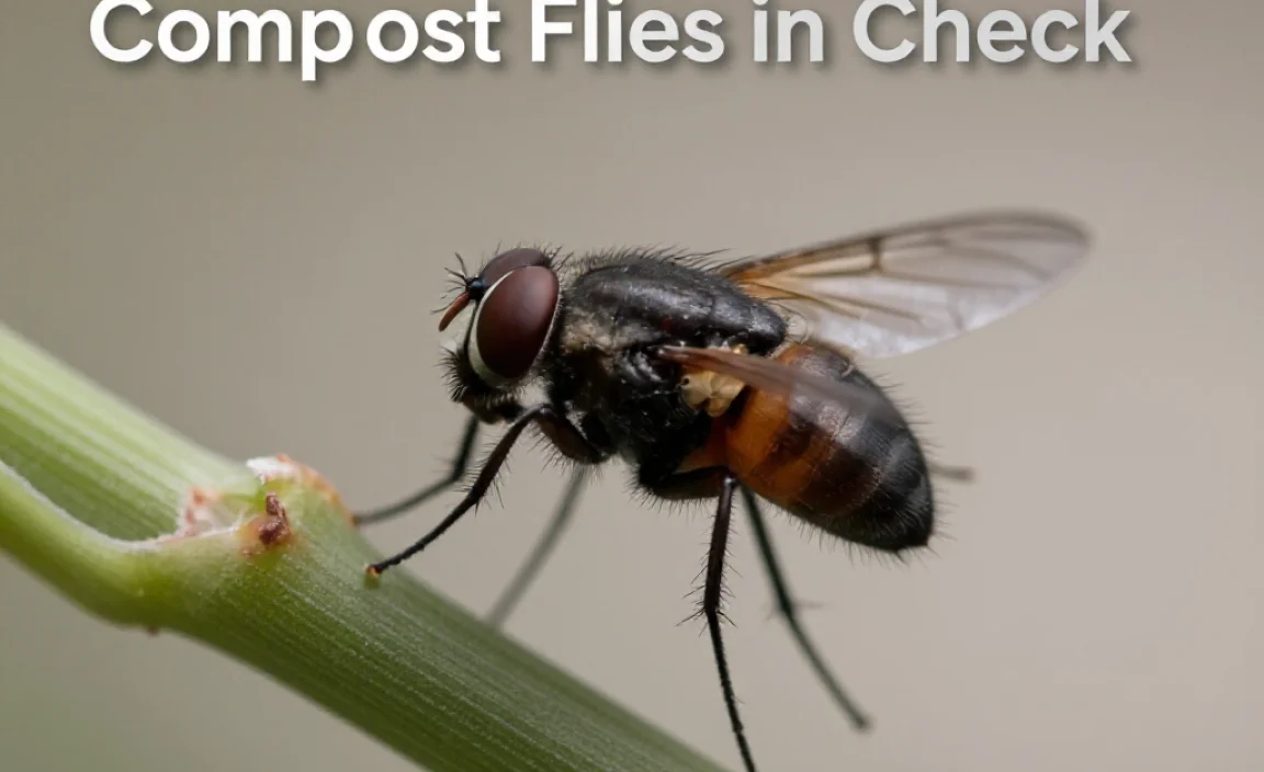 The Top 5 Strategies to Keep Compost Flies in Check