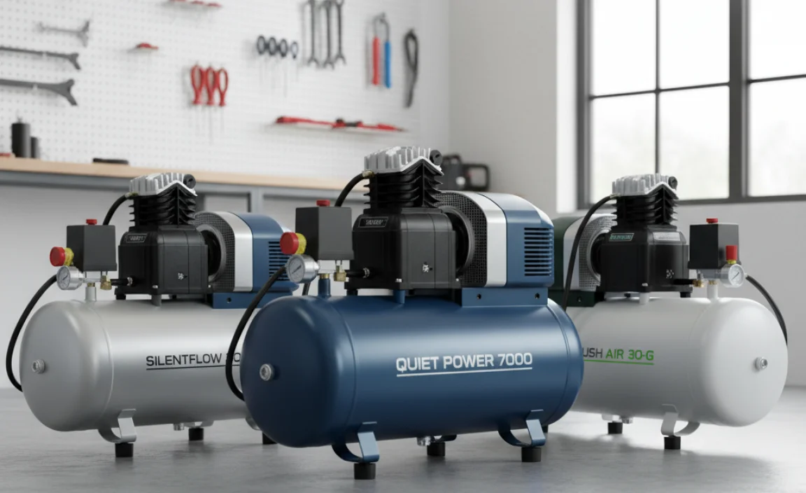 The Top Contenders: Best Quiet 30 Gallon Air Compressors