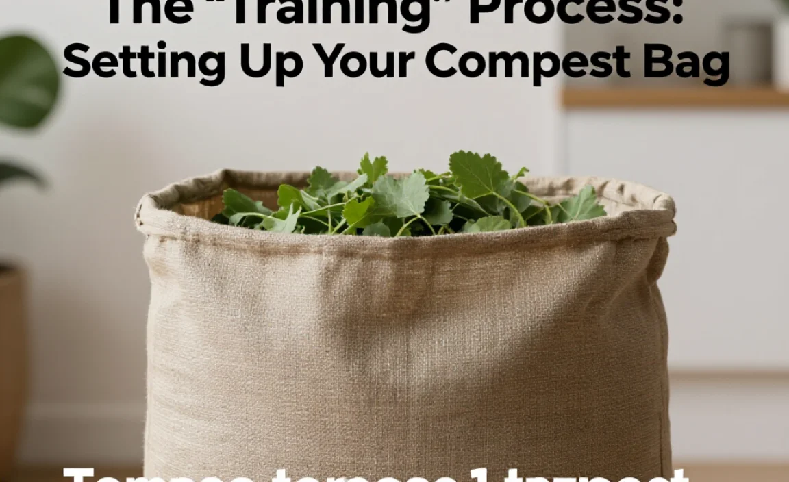 The &ldquo;Training&rdquo; Process: Setting Up Your Compost Bag