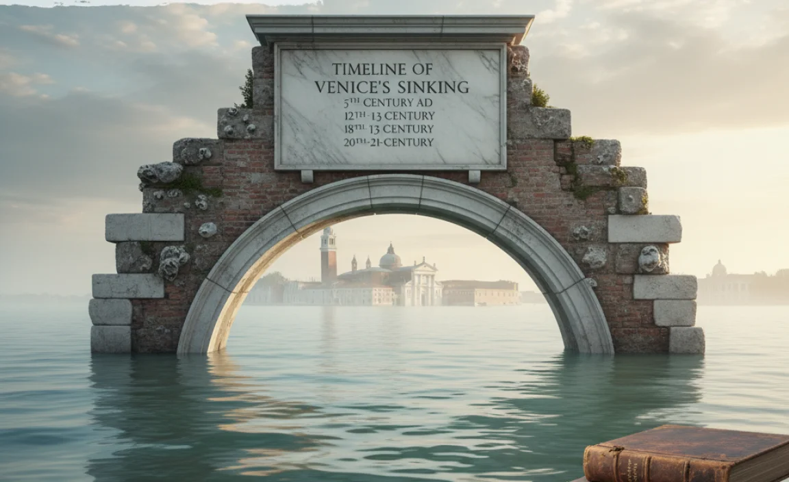 Timeline of Venice&rsquo;s Sinking