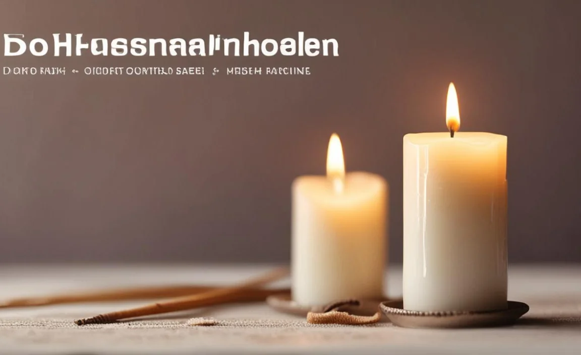 Timing and Preparation for Candle Lighting