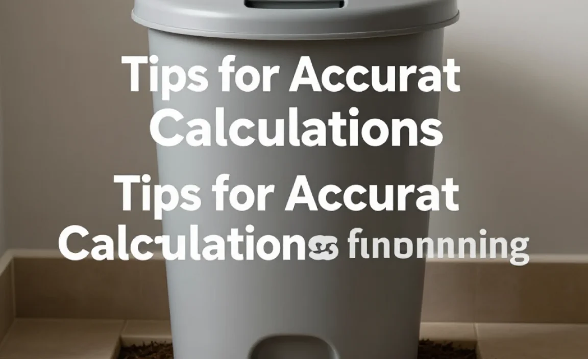 Tips for Accurate Calculations and Planning