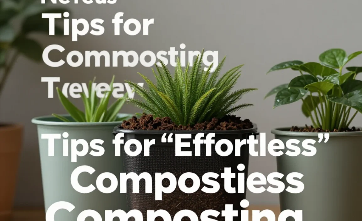 Tips for &ldquo;Effortless&rdquo; Composting