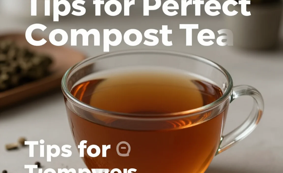 Tips for Perfect Compost Tea