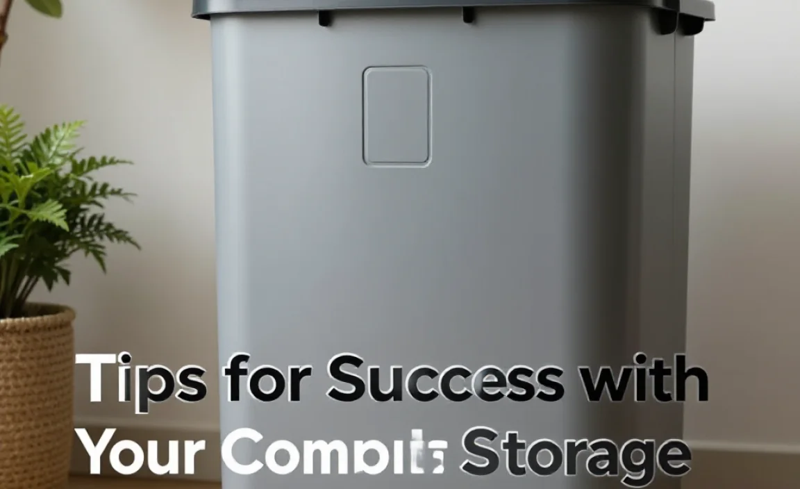 Tips for Success with Your Compost Storage