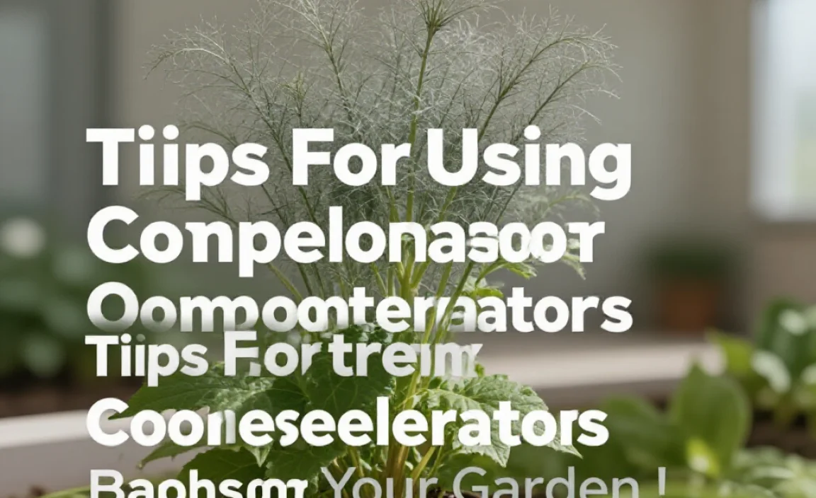 Tips For Using Compost Accelerators