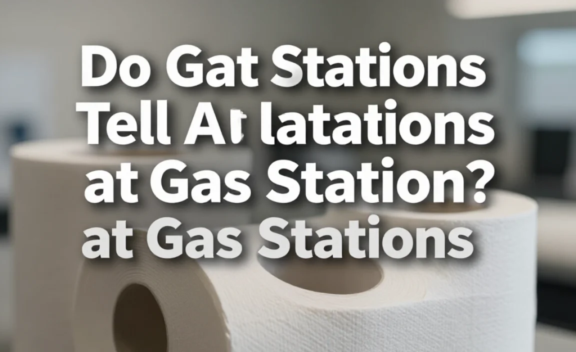 Toilet Paper Availability at Gas Stations