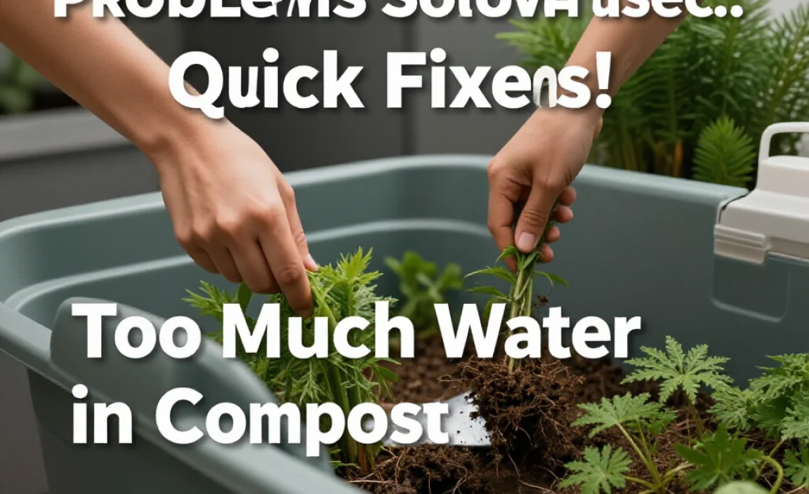 Too Much Water in Compost