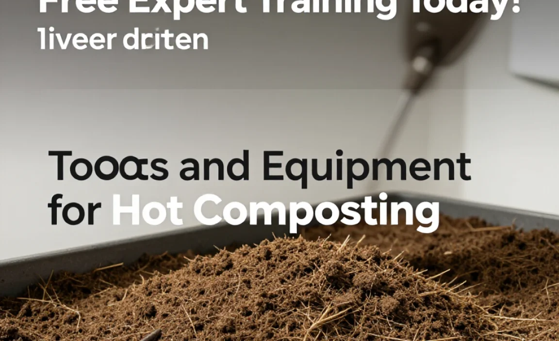 Tools and Equipment for Hot Composting