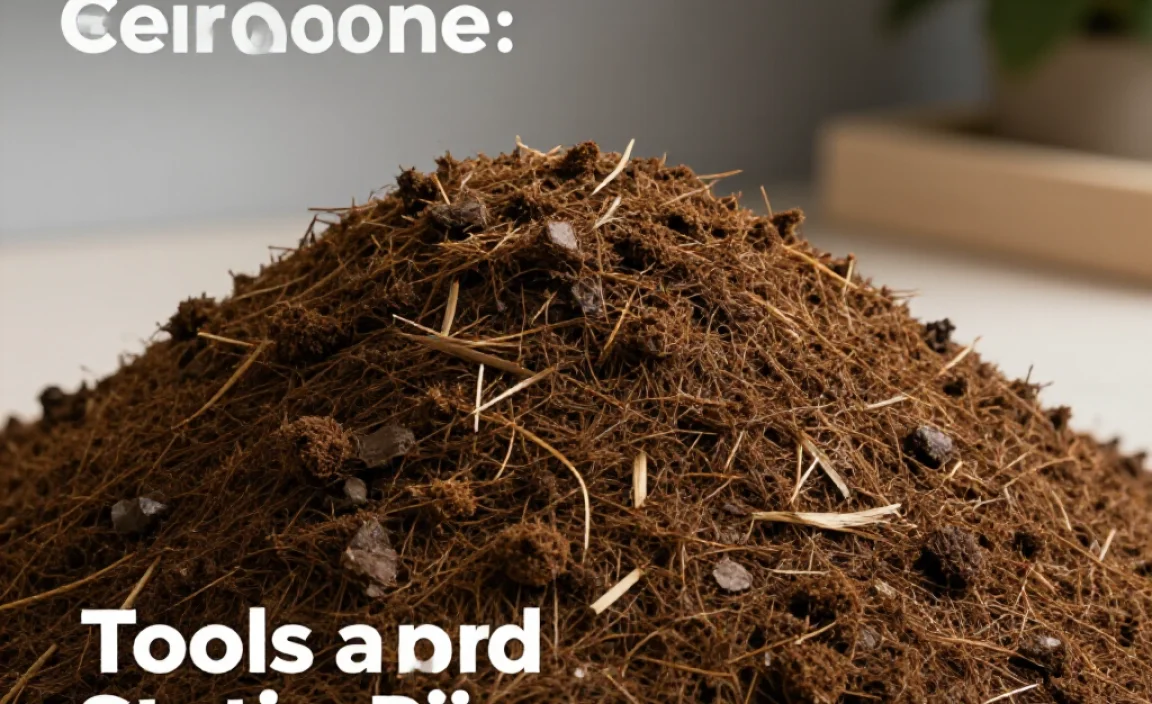 Tools and Materials for Static Pile Composting