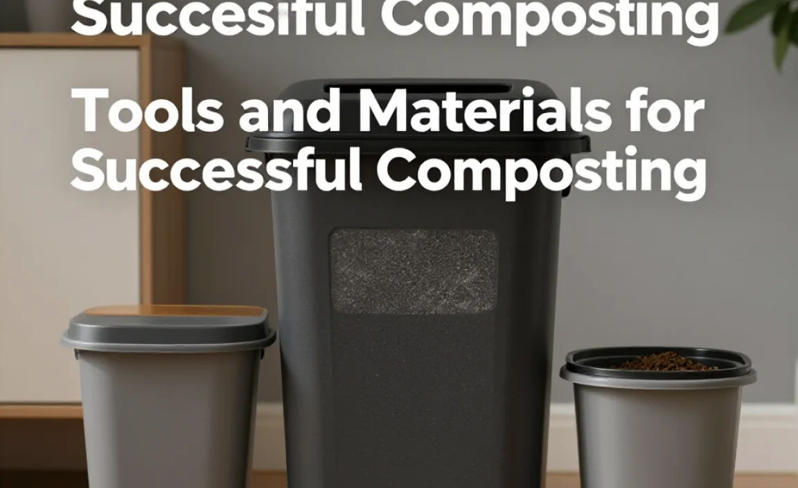 Tools and Materials for Successful Composting