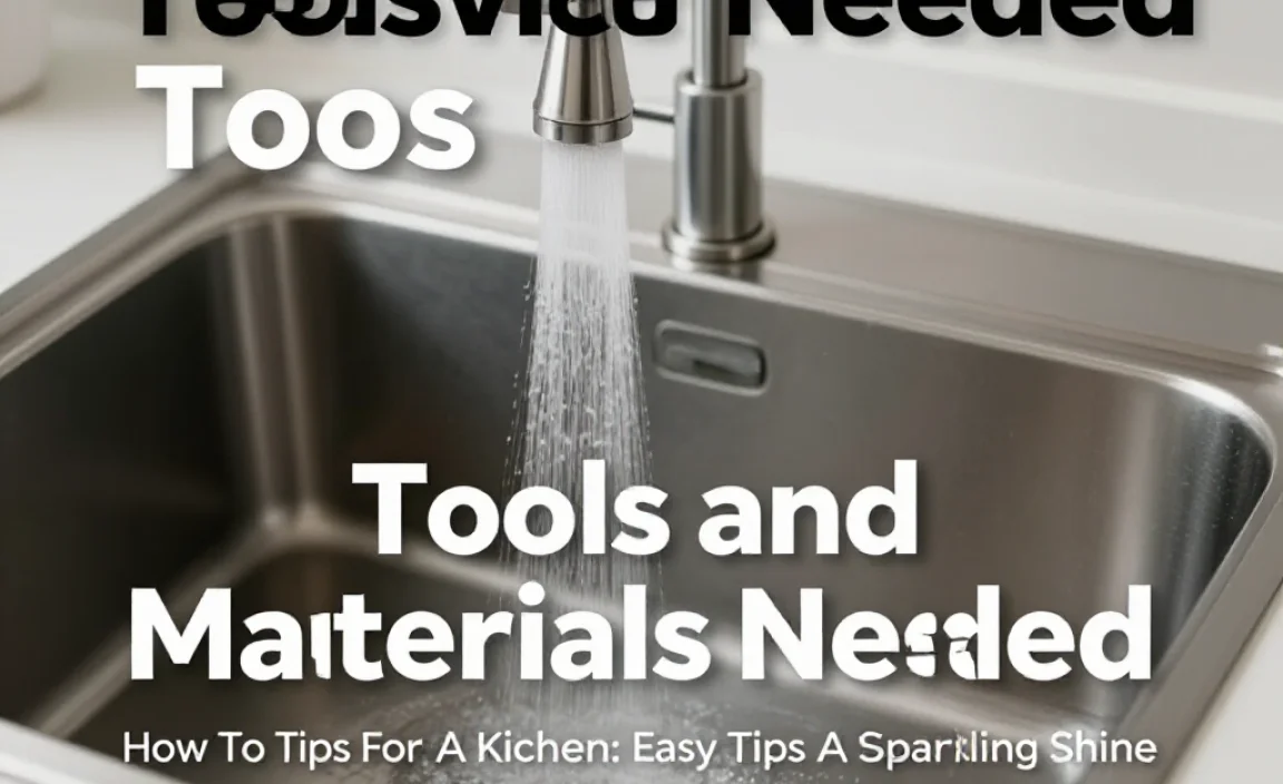 Tools and Materials Needed