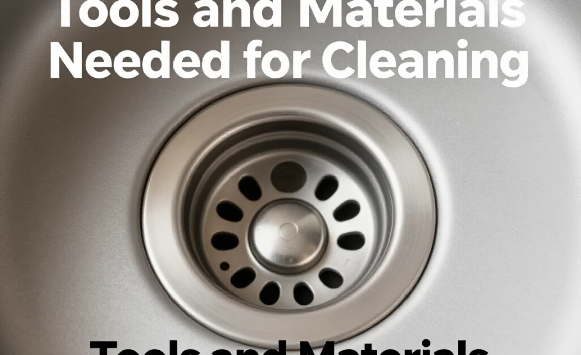 Tools and Materials Needed for Cleaning