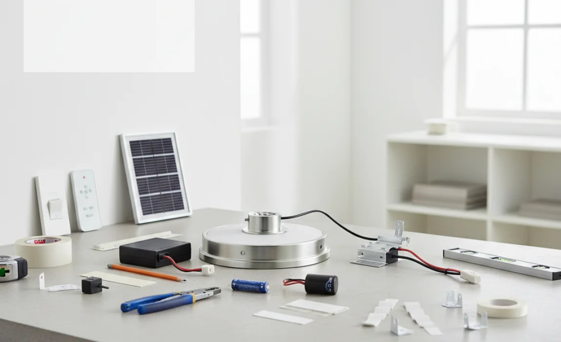 Tools and Materials Required