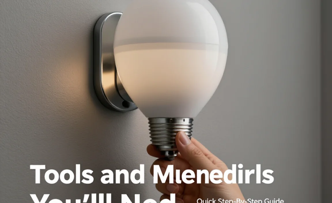 Tools and Materials You&rsquo;ll Need