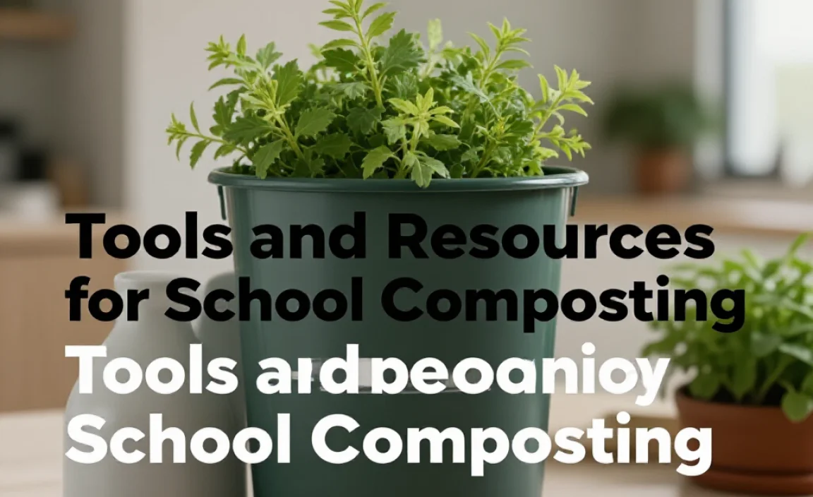 Tools and Resources for School Composting