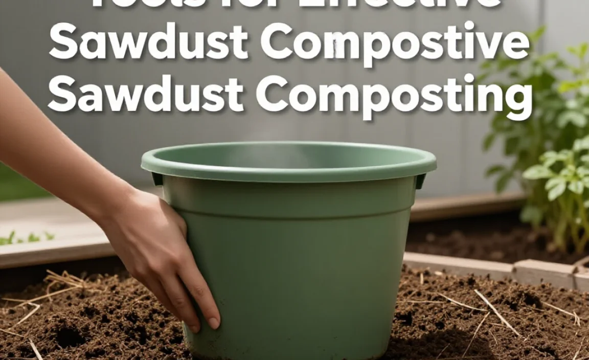 Tools for Effective Sawdust Composting