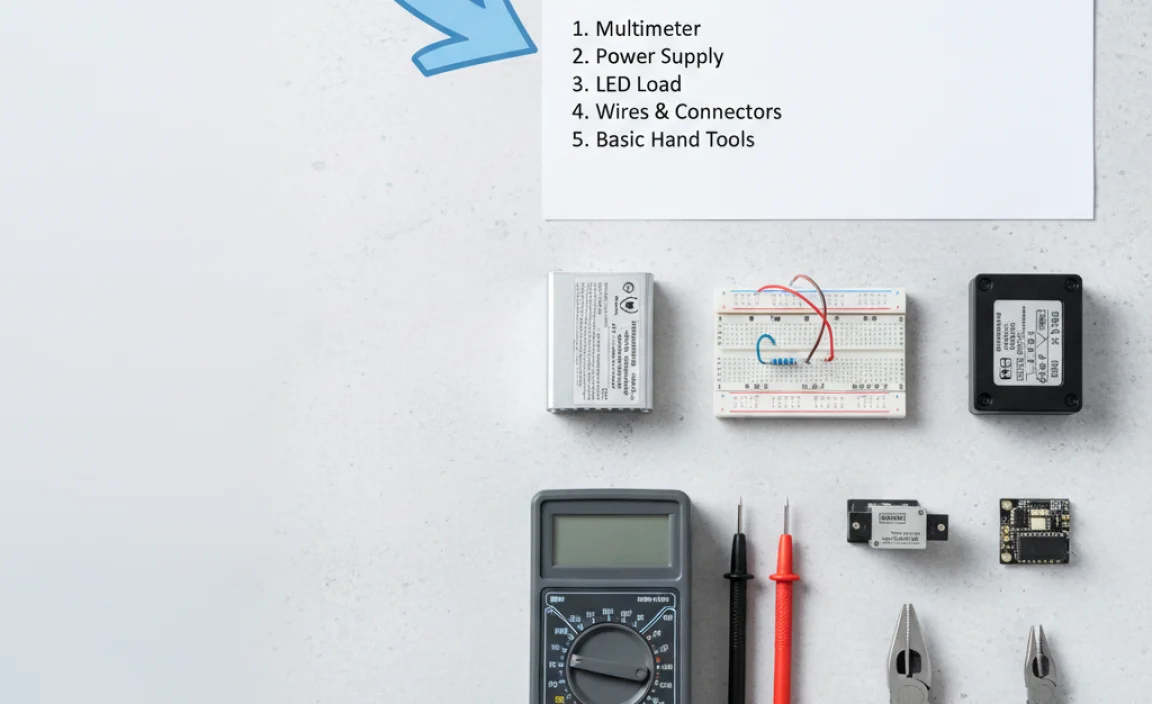 Tools Needed for Testing
