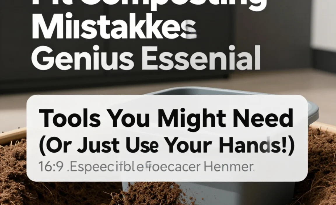 Tools You Might Need (Or Just Use Your Hands!)