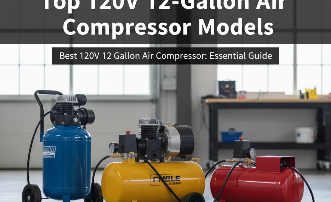 Top 110V/120V 12-Gallon Air Compressor Models (Examples)