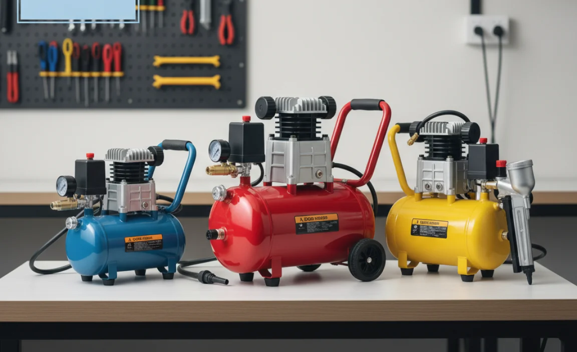 Top 120V 1 Gallon Air Compressors (By Use Case)
