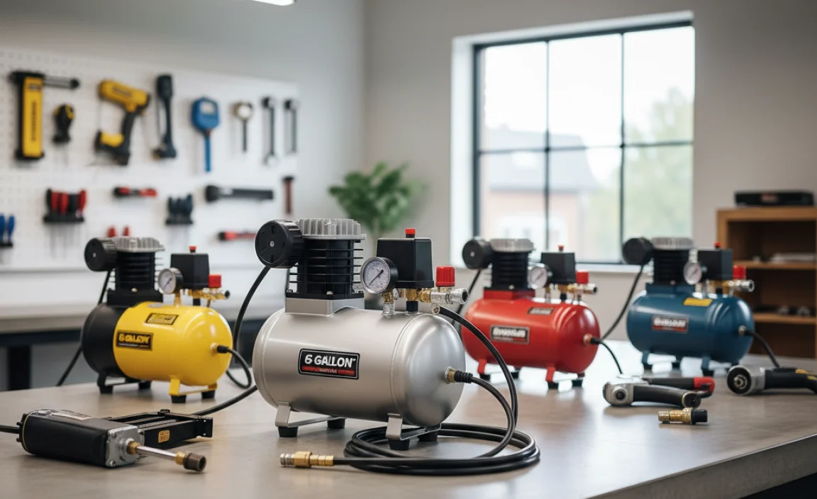 Top 120V 6 Gallon Air Compressors on the Market