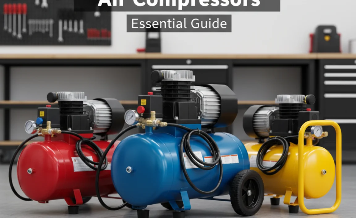Top 240V 12 Gallon Air Compressors (Examples)