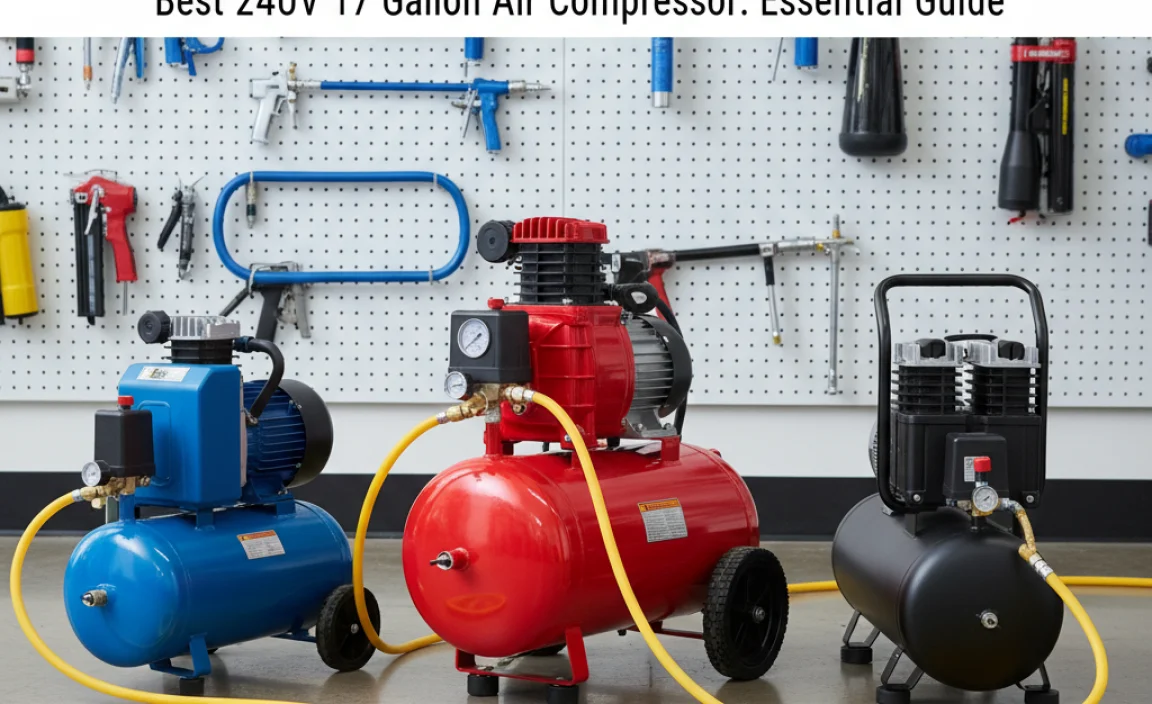 Top 240V 17 Gallon Air Compressors: A Quick Look